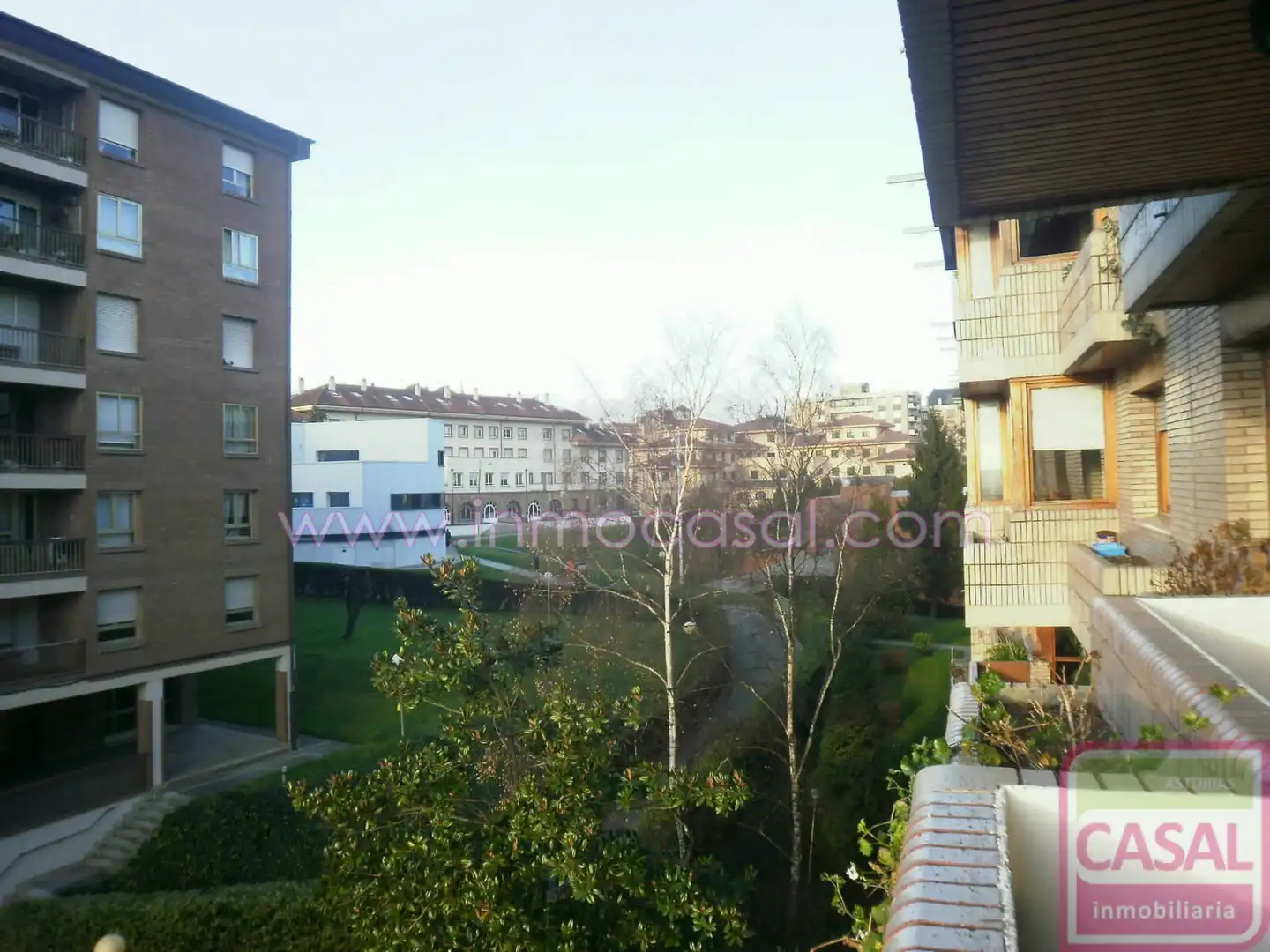 Exterior view of Flat for rent in Oviedo   with Heating, Terrace and Storage room
