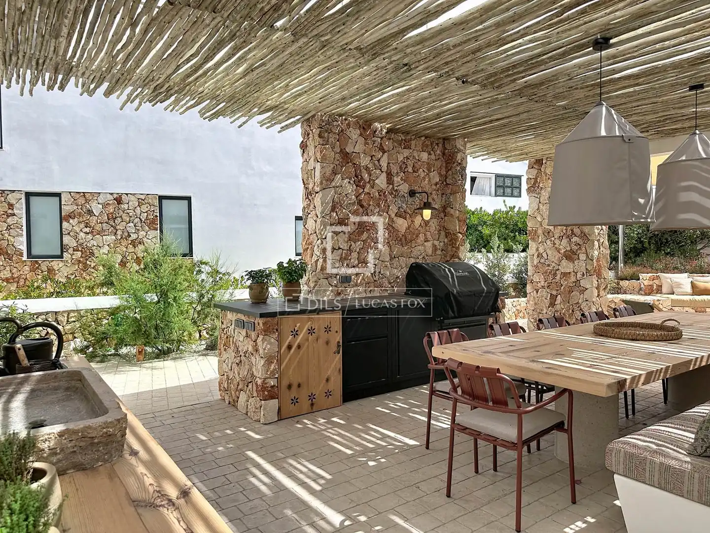Terraza de Casa o chalet de alquiler en Ciutadella de Menorca con Aire acondicionado, Calefacción y Jardín privado