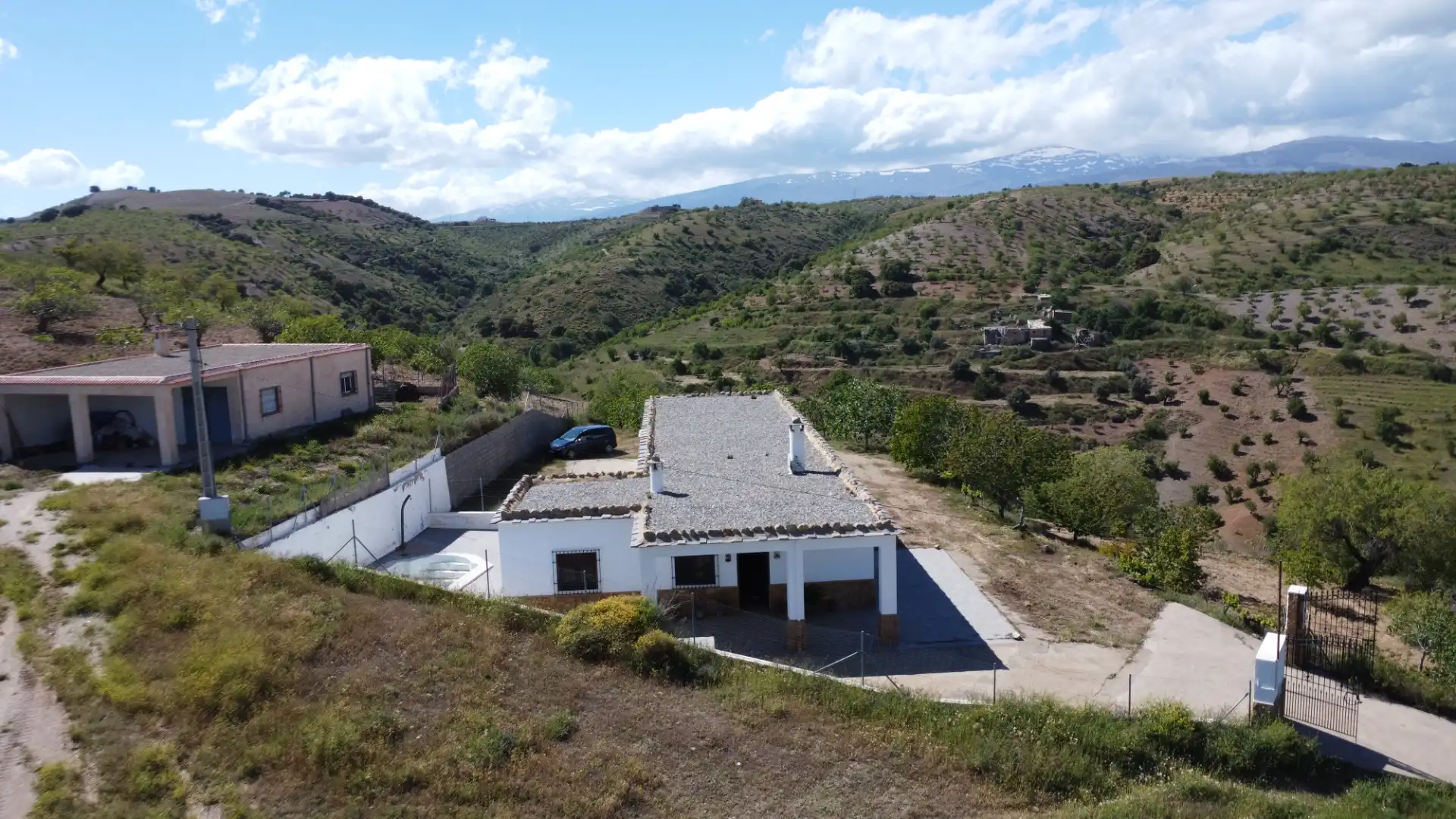 Vista exterior de Casa o xalet en venda en Murtas amb Jardí privat, Terrassa i Piscina