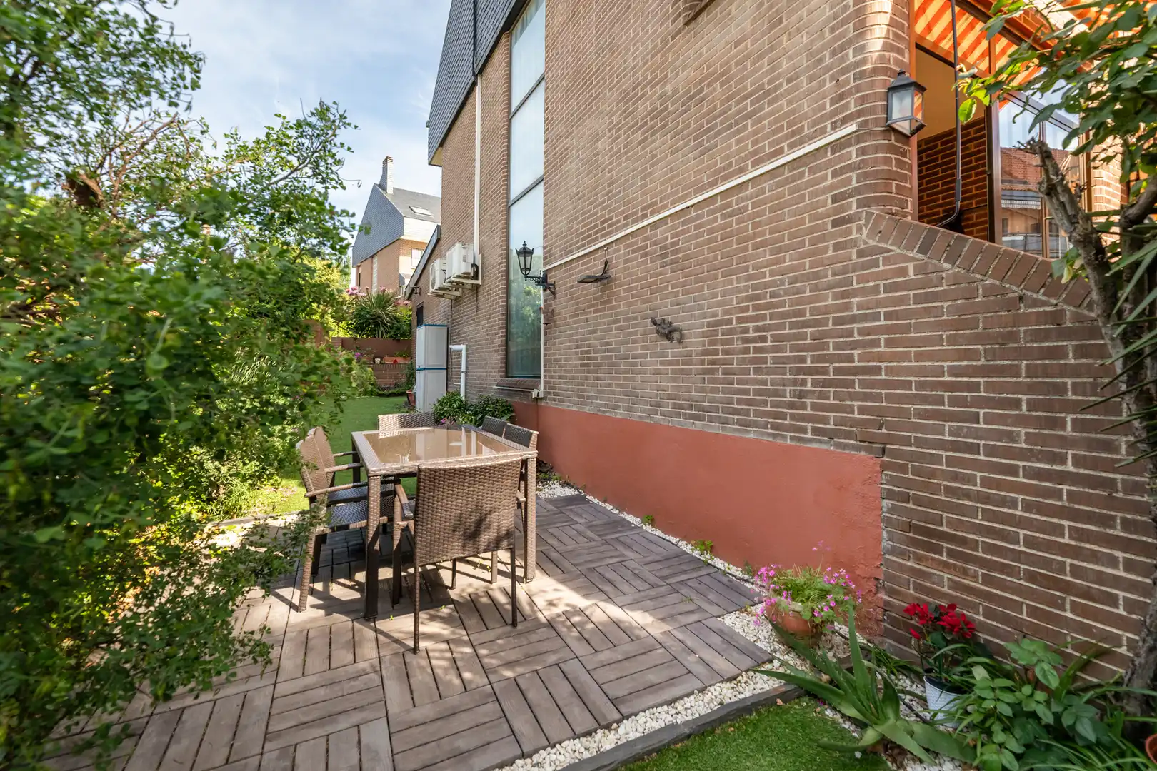 Terrasse von Haus oder Chalet zum Verkauf in Pozuelo de Alarcón mit Klimaanlage, Heizung und Privatgarten