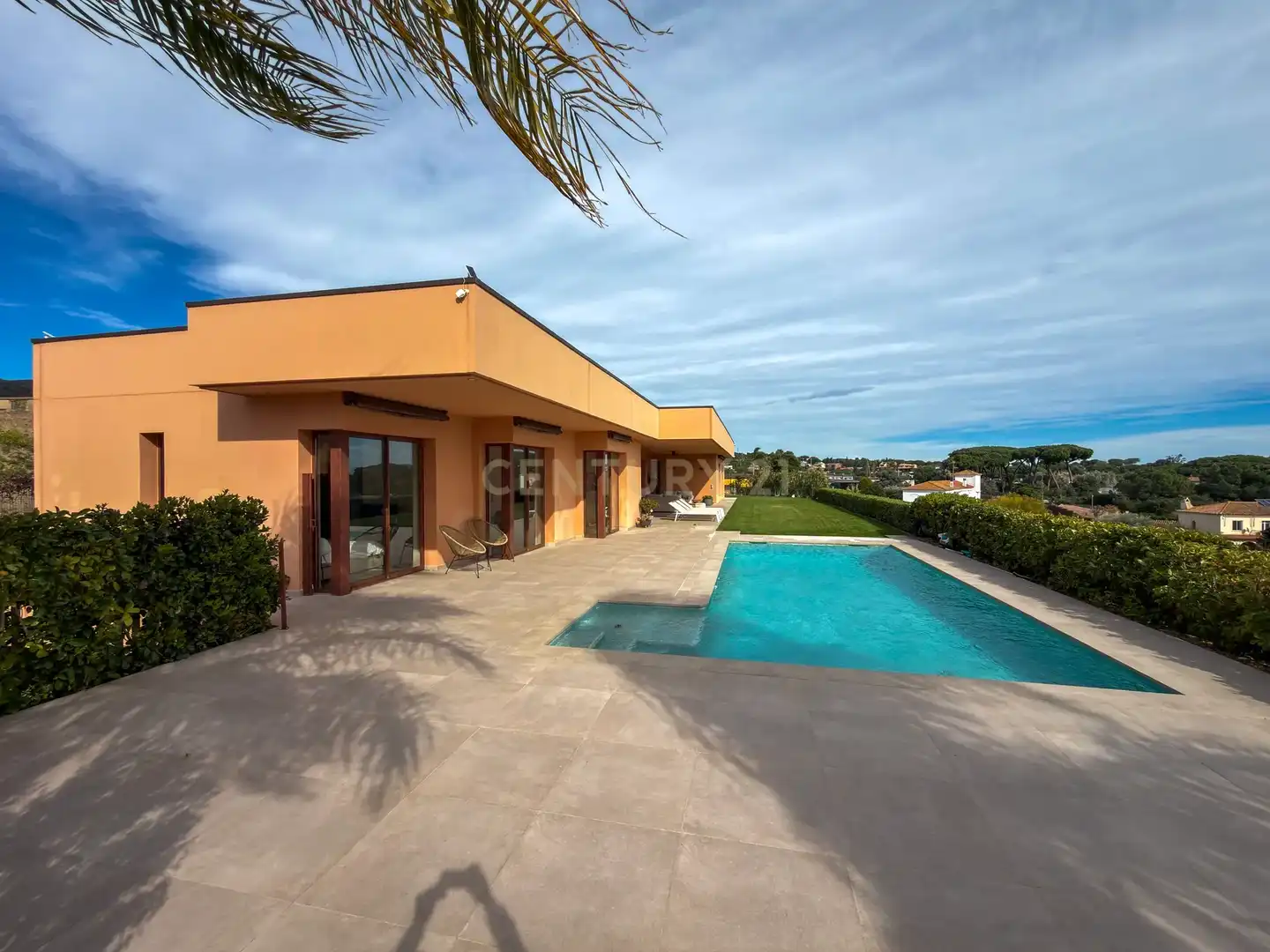 Vista exterior de Casa o xalet en venda en Sant Vicenç de Montalt amb Aire condicionat, Jardí privat i Traster