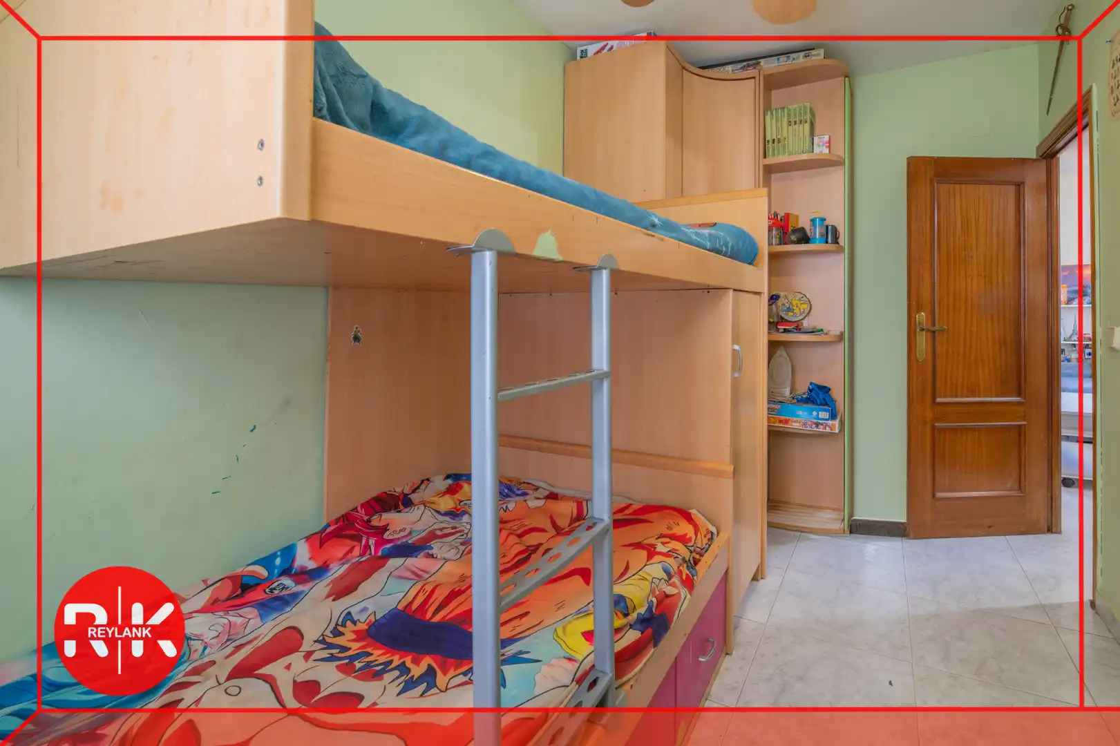 Schlafzimmer von Wohnung zum Verkauf in Coslada mit Klimaanlage
