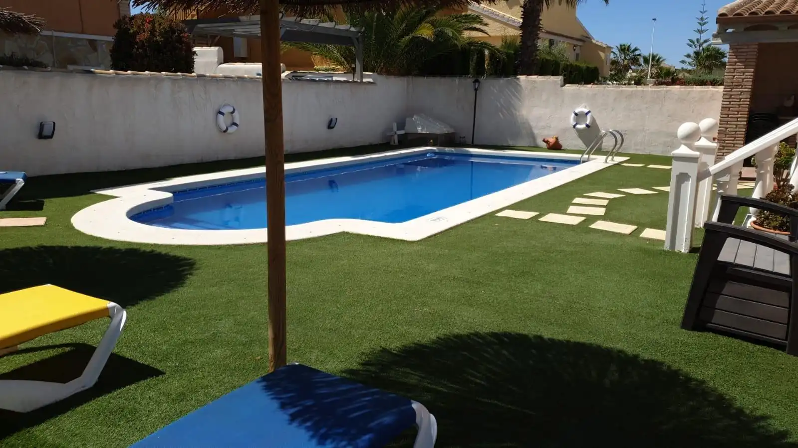 Piscina de Casa o chalet en venta en Mazarrón con Aire acondicionado, Jardín privado y Piscina