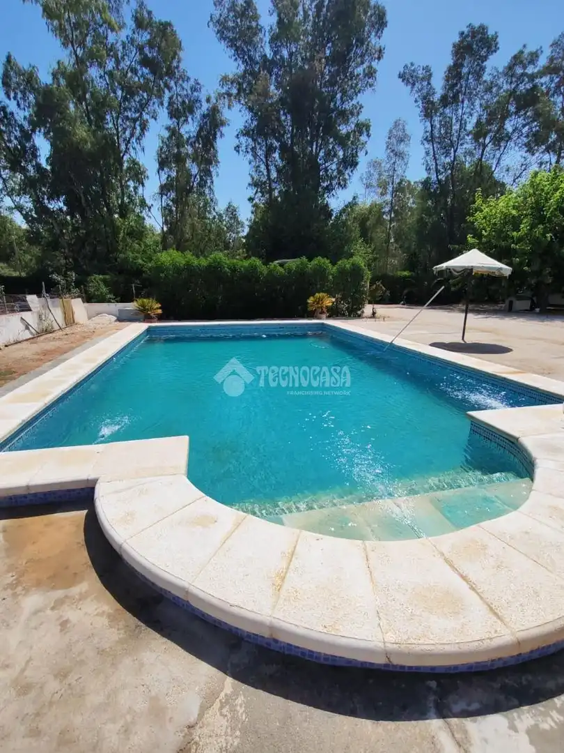 Swimming pool of Country homes for sale in Marchena  with Air Conditioner, Storage room and Swimming Pool