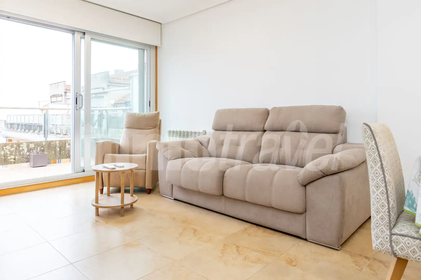 Living room of Attic for sale in Sanxenxo  with Air Conditioner, Heating and Terrace