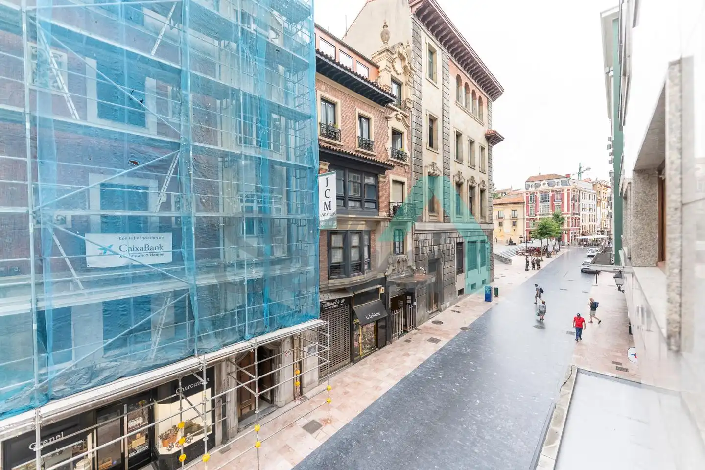 Exterior view of Flat for sale in Oviedo   with Heating, Parquet flooring and Terrace