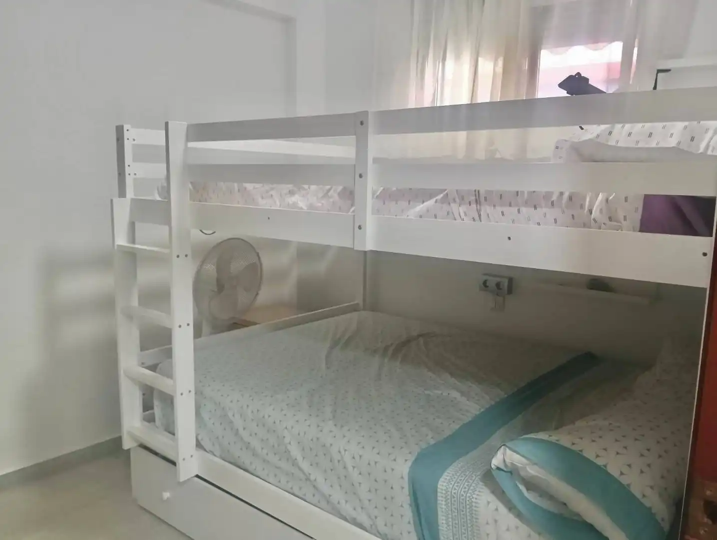 Bedroom of Apartments for rent in La Pobla de Farnals  with Terrace, Furnished and Community pool