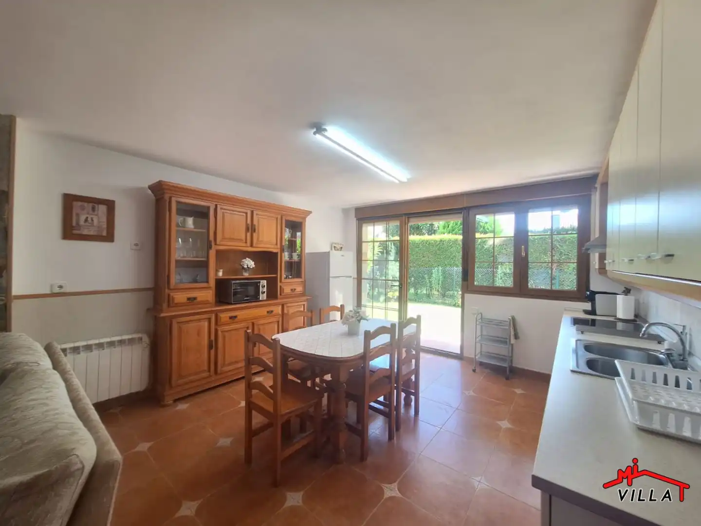 Kitchen of Ground floor for rent in Liendo  with Heating, Terrace and Furnished