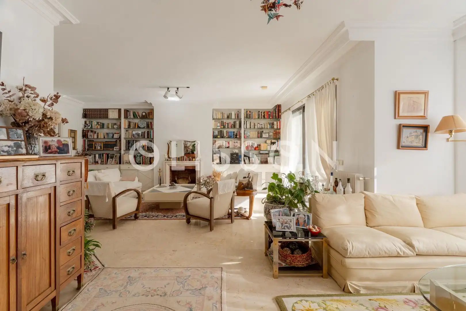 Sala de estar de Casa o chalet en venta en Madrid con Aire acondicionado, Calefacción y Jardín privado