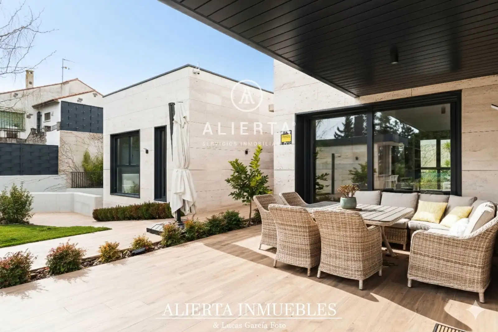 Terraza de Casa o chalet en venta en Zaragoza con Aire acondicionado, Calefacción y Trastero