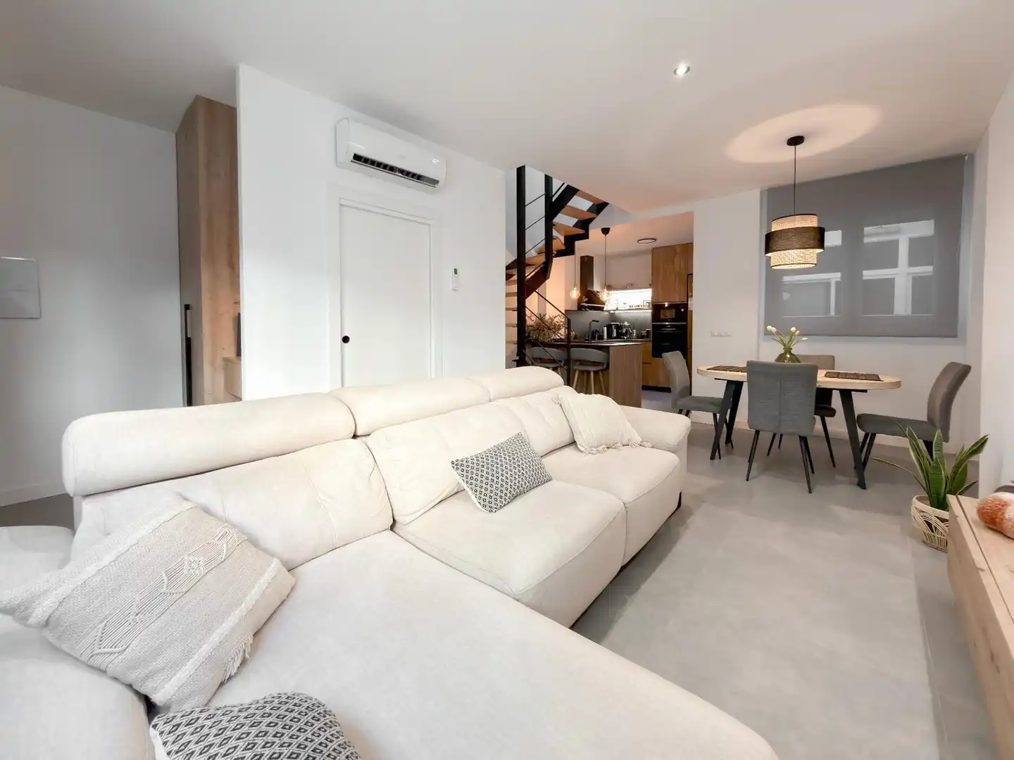 Sala de estar de Casa o chalet de alquiler en Massamagrell con Aire acondicionado, Terraza y Amueblado