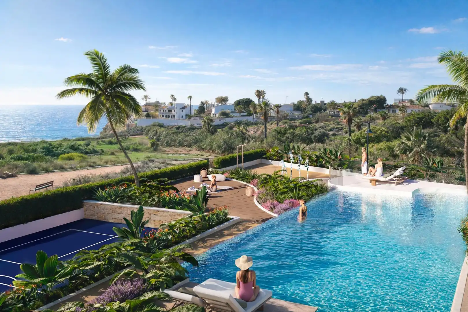 Jardí de Casa adosada en venda en El Campello