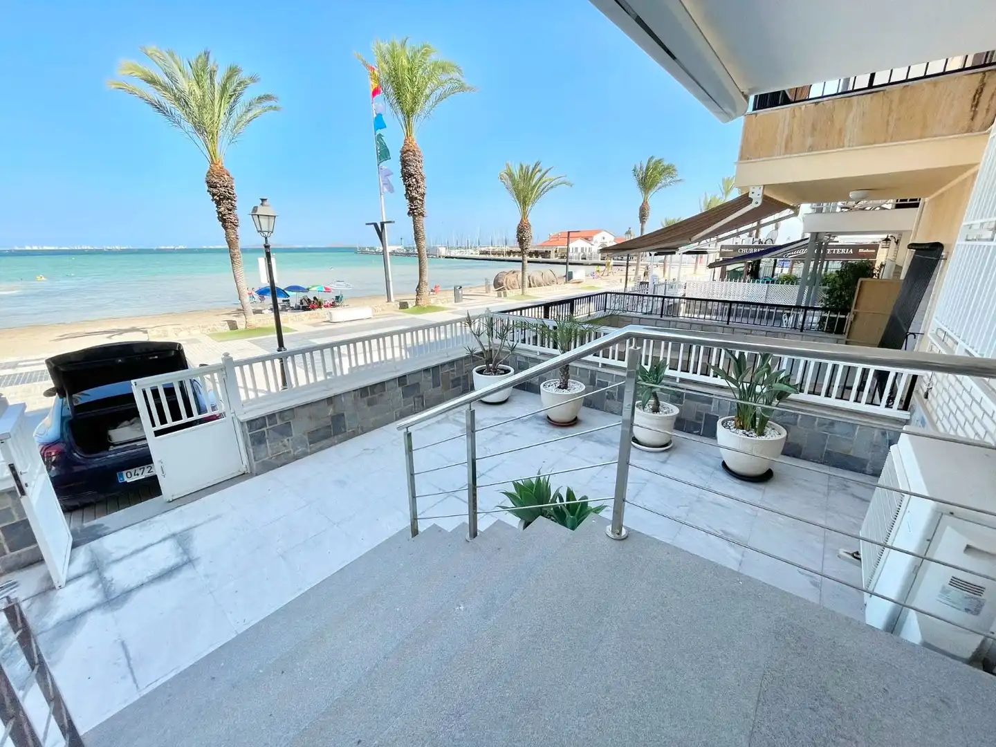 Terrassa de Casa o xalet de lloguer en Los Alcázares amb Aire condicionat, Moblat i Rentadora