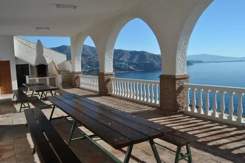 Terraza de Casa adosada de alquiler en Almuñécar con Aire acondicionado, Calefacción y Terraza