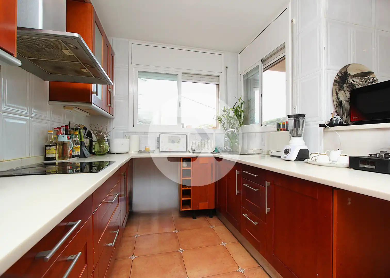 Cocina de Casa o chalet en venta en Castelldefels con Aire acondicionado, Calefacción y Jardín privado