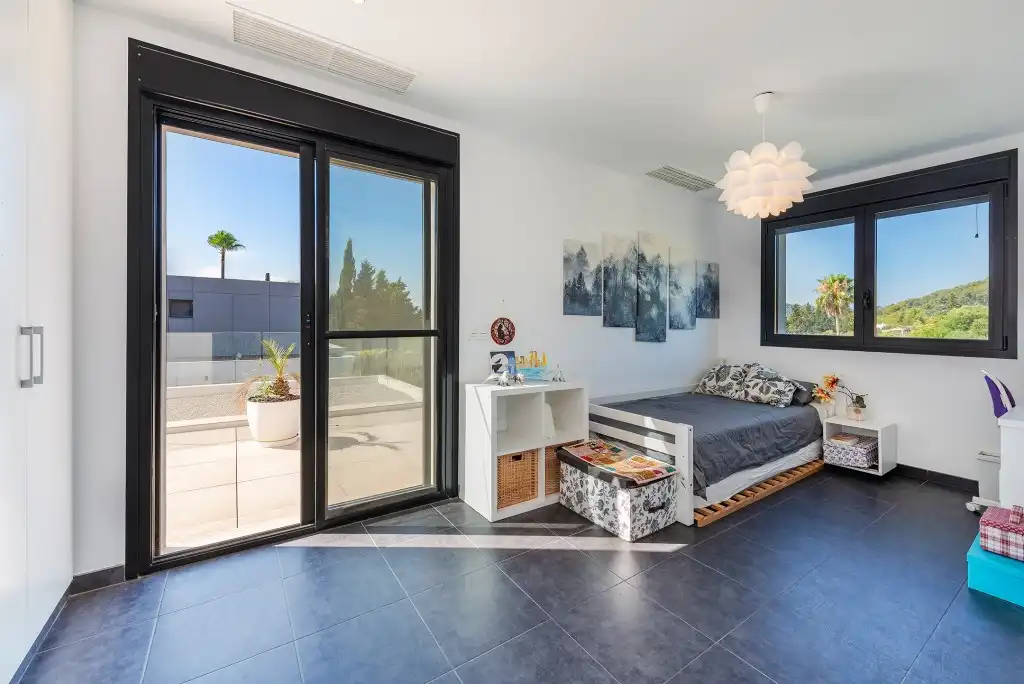 Habitación de Casa o chalet en venta en  Palma de Mallorca con Aire acondicionado, Calefacción y Jardín privado