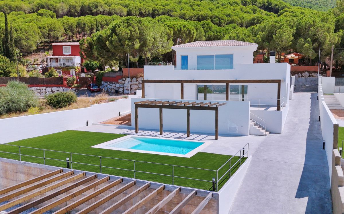 Vista exterior de Casa o chalet en venta en Málaga Capital con Aire acondicionado, Jardín privado y Terraza