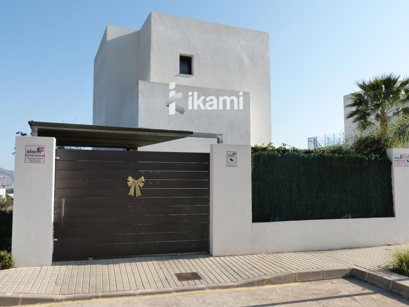 Vista exterior de Casa o chalet en venta en Polop con Aire acondicionado, Calefacción y Terraza