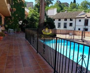 Swimming pool of Study to rent in  Granada Capital  with Terrace