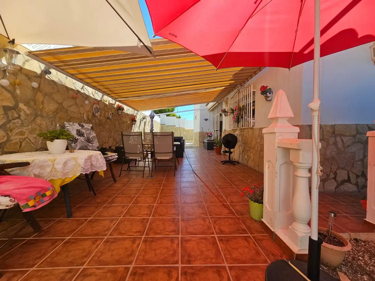 Terraza de Casa o chalet en venta en Águilas con Aire acondicionado, Jardín privado y Terraza
