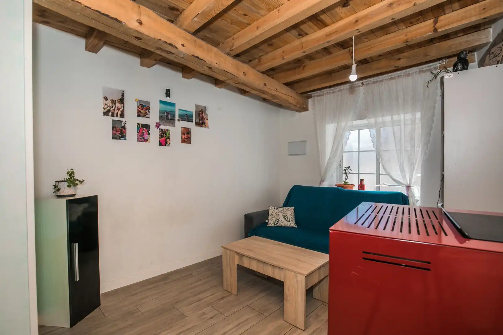 Sala d'estar de Casa o xalet en venda en Blascosancho amb Calefacció, Jardí privat i Terrassa