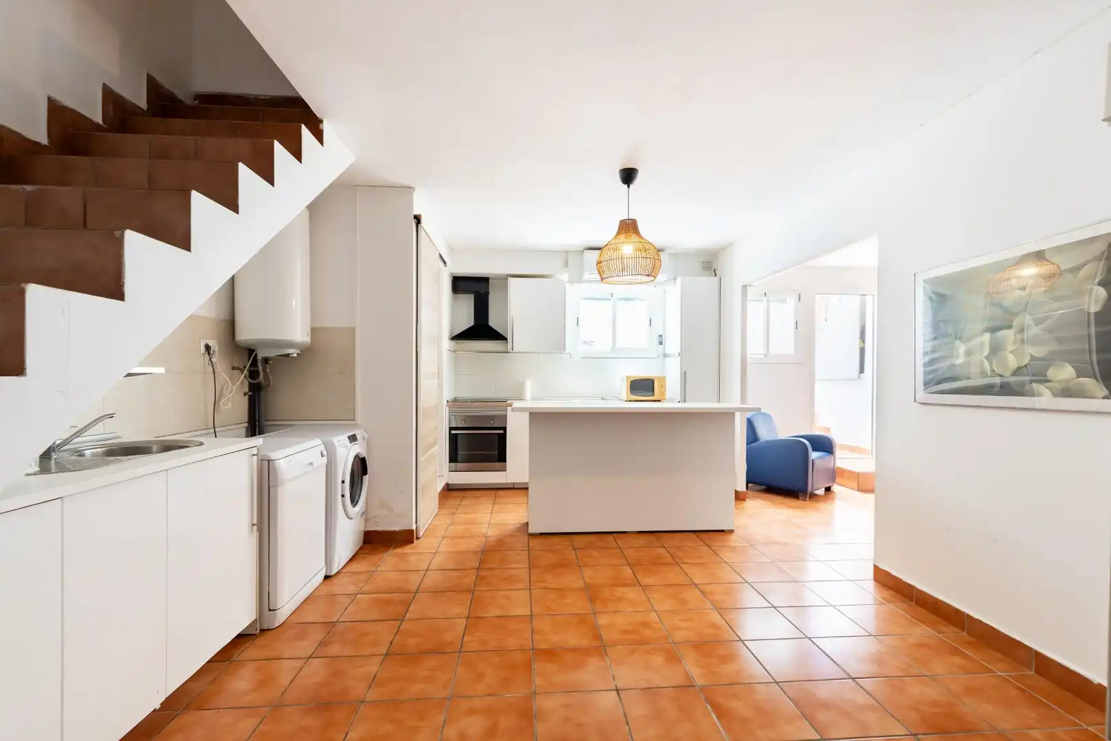 Cocina de Casa adosada en venta en  Palma de Mallorca con Aire acondicionado, Calefacción y Jardín privado