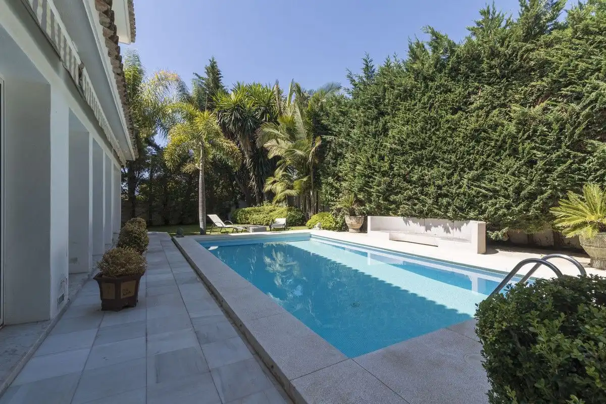 Piscina de Casa o xalet en venda en Mijas amb Terrassa i Piscina comunitària