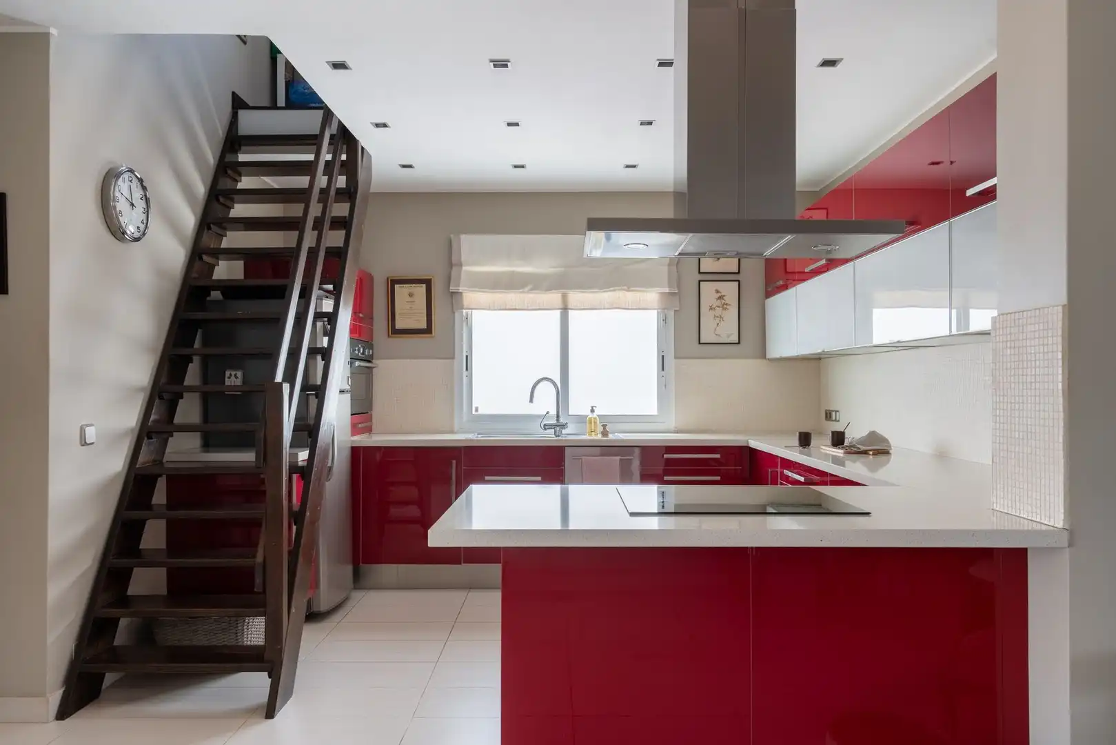 Cocina de Apartamento en venta en Marbella con Terraza