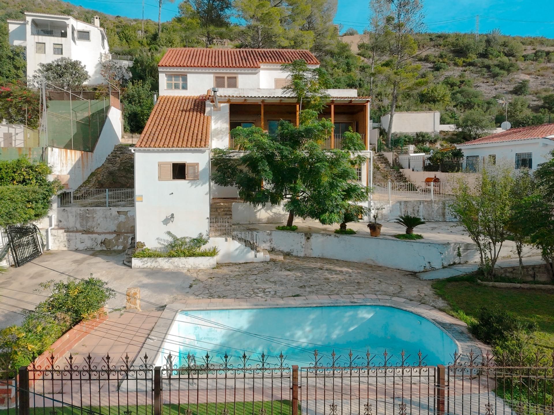 Swimming pool of House or chalet for sale in Gandia  with Heating, Private garden and Terrace