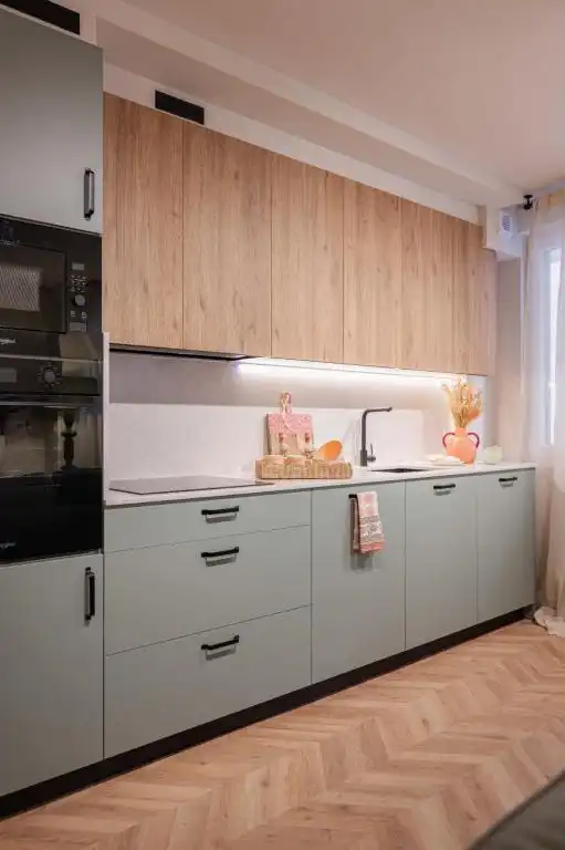 Cuina de Pis de lloguer en Bilbao  amb Calefacció i Moblat