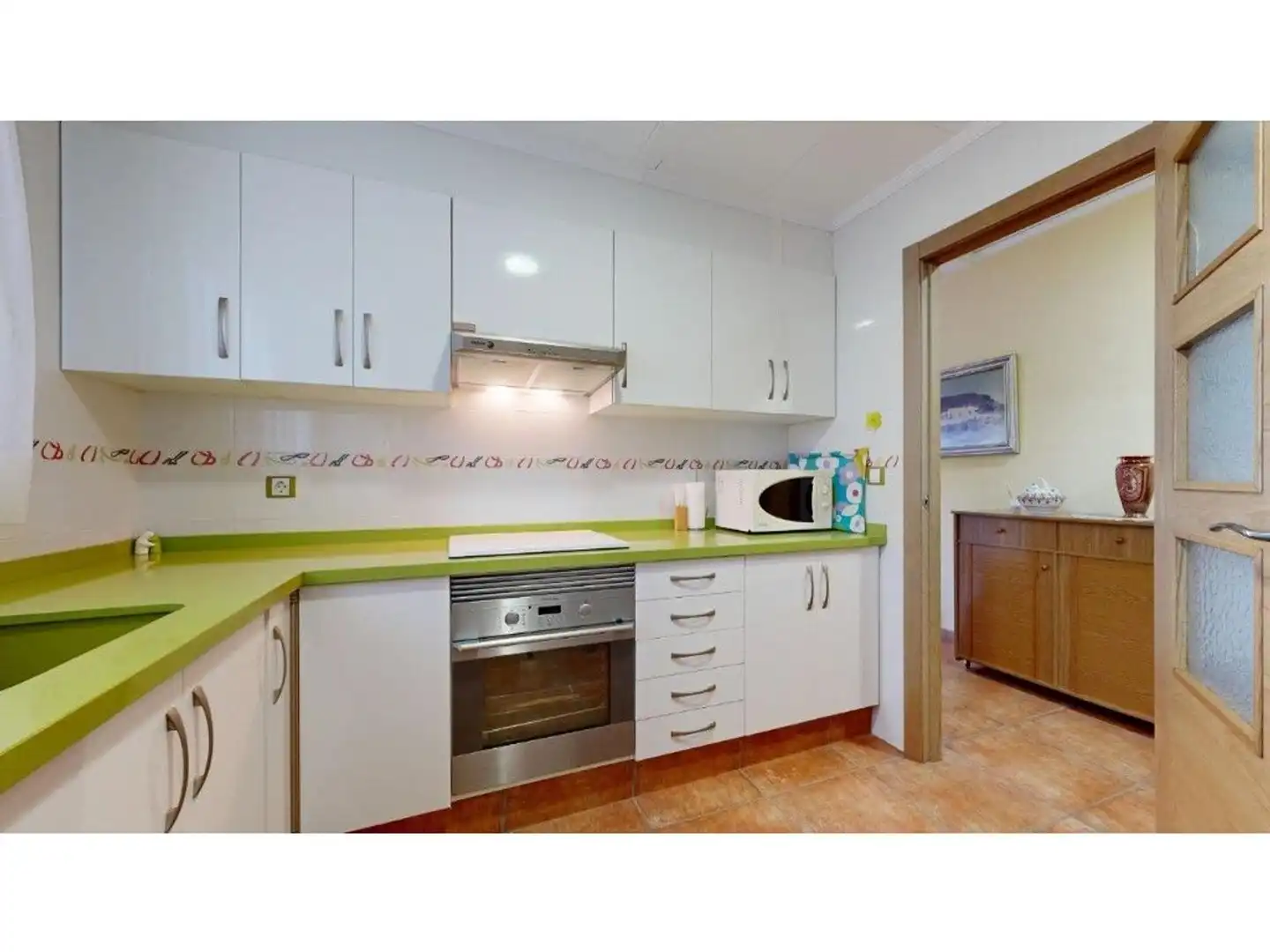 Cocina de Casa o chalet en venta en Tavernes de la Valldigna con Aire acondicionado, Jardín privado y Terraza