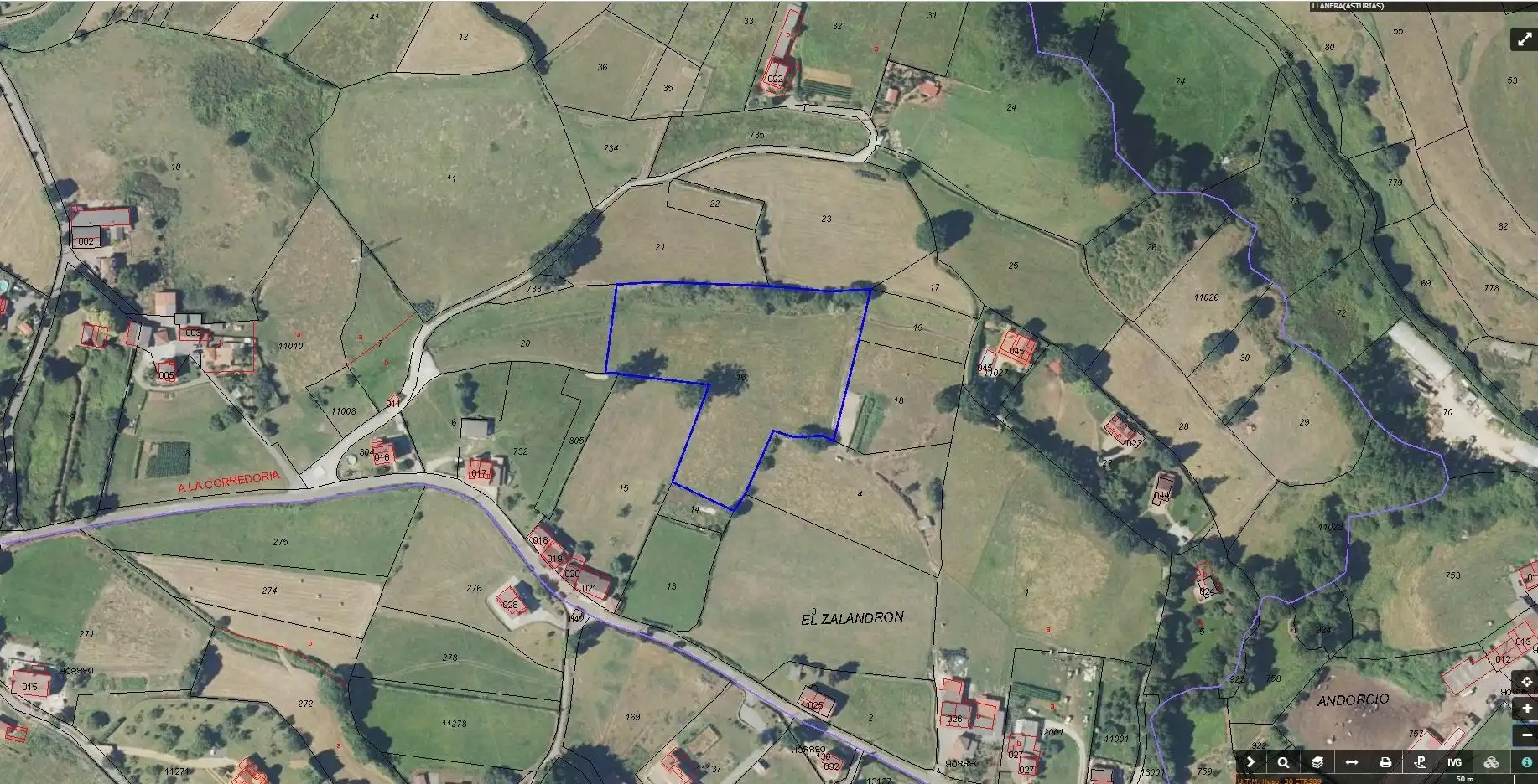 Wohnbaugrundstück zum Verkauf in Llanera, imagen 2