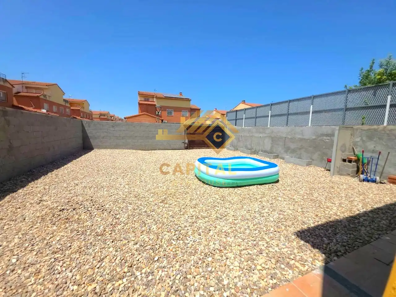 Piscina de Casa adosada en venda en Magán amb Calefacció, Parquet i Terrassa