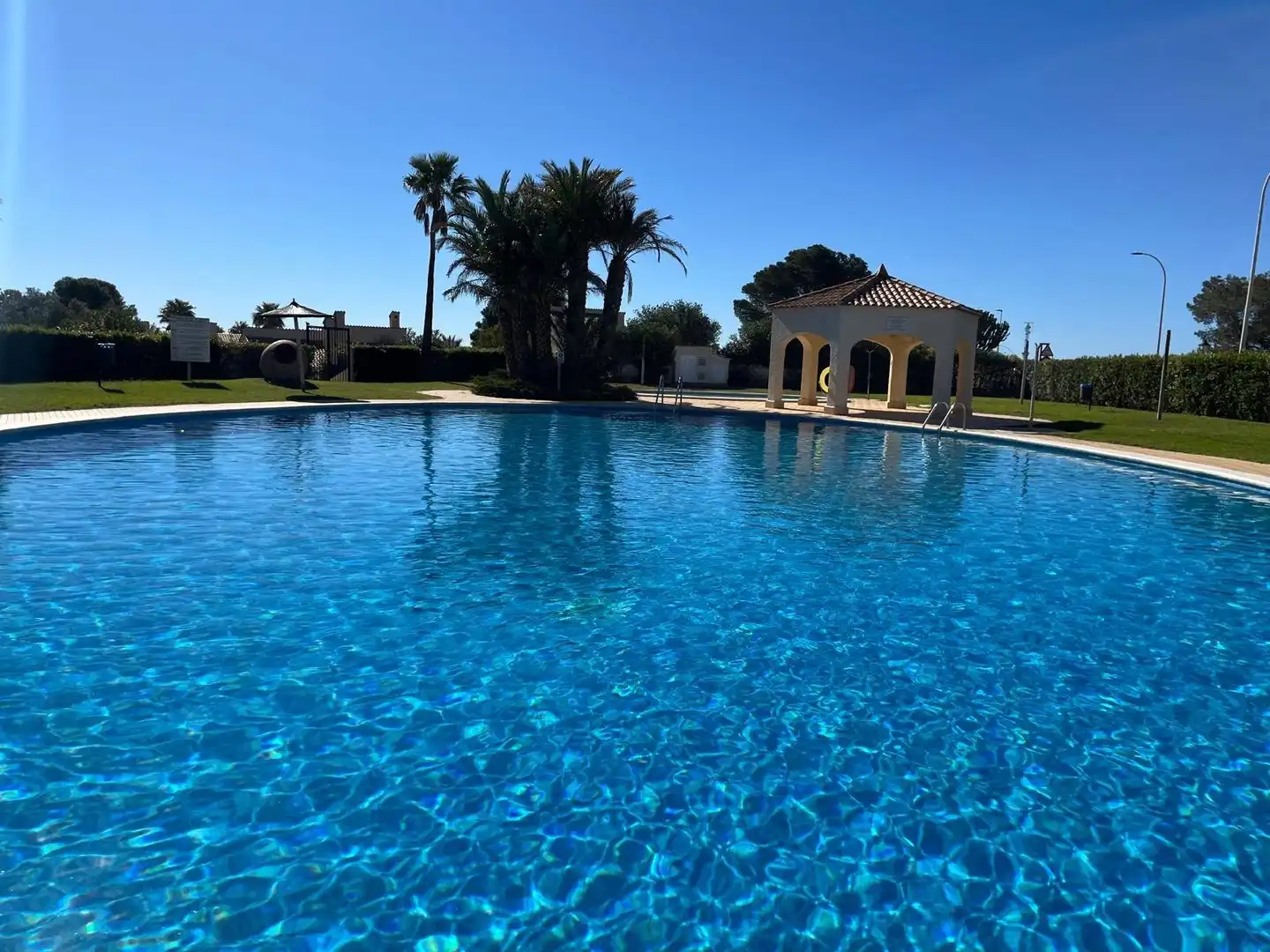 Swimming pool of Houses for sale in Santa Pola  with Air Conditioner, Heating and Private garden
