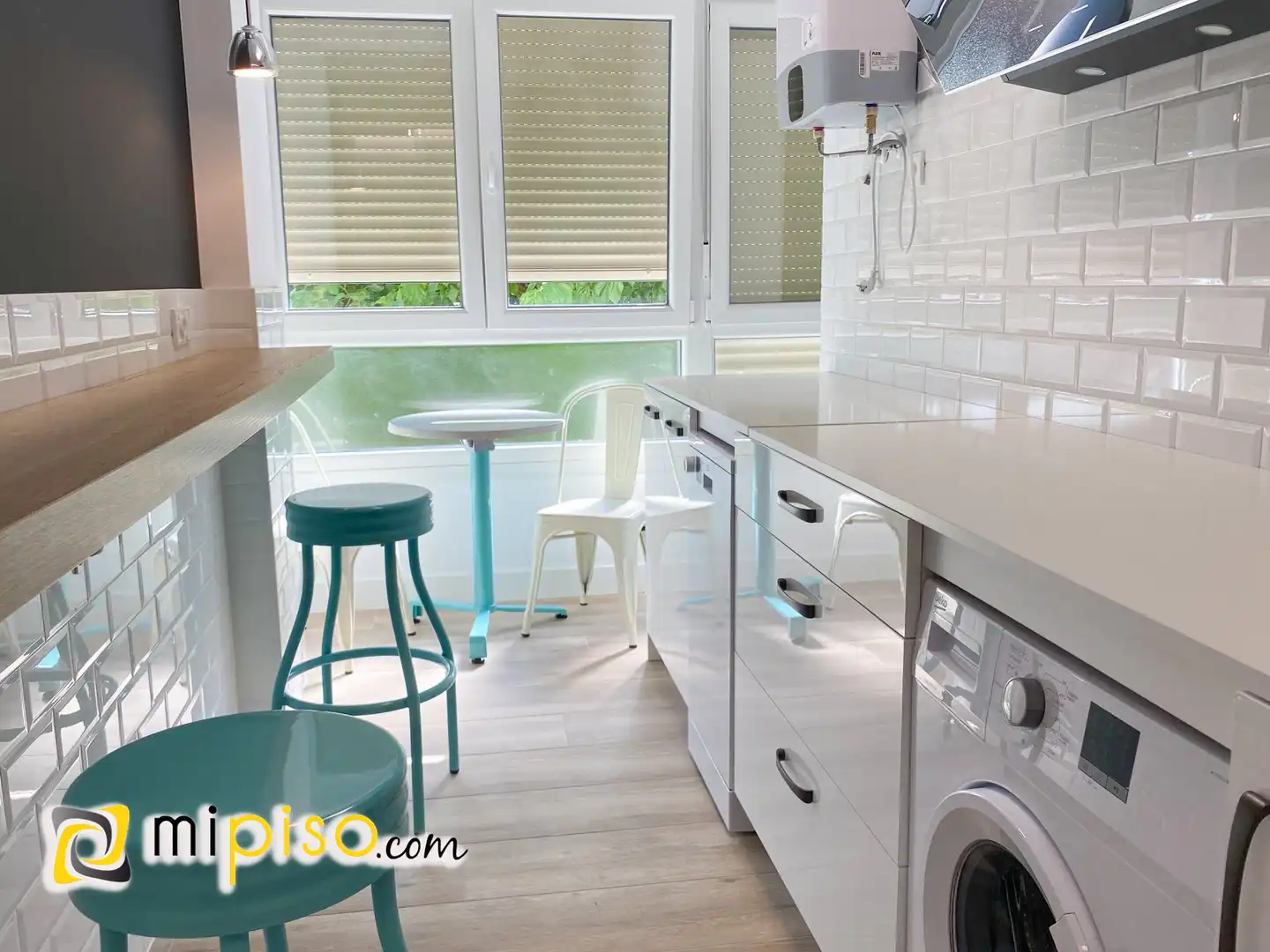 Küche von Wohnung zum Verkauf in Laredo mit Terrasse und Möbliert
