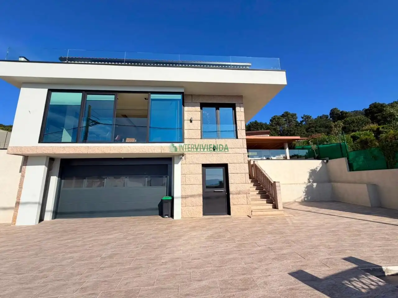 Vista exterior de Casa o chalet en venta en Redondela con Calefacción, Jardín privado y Terraza