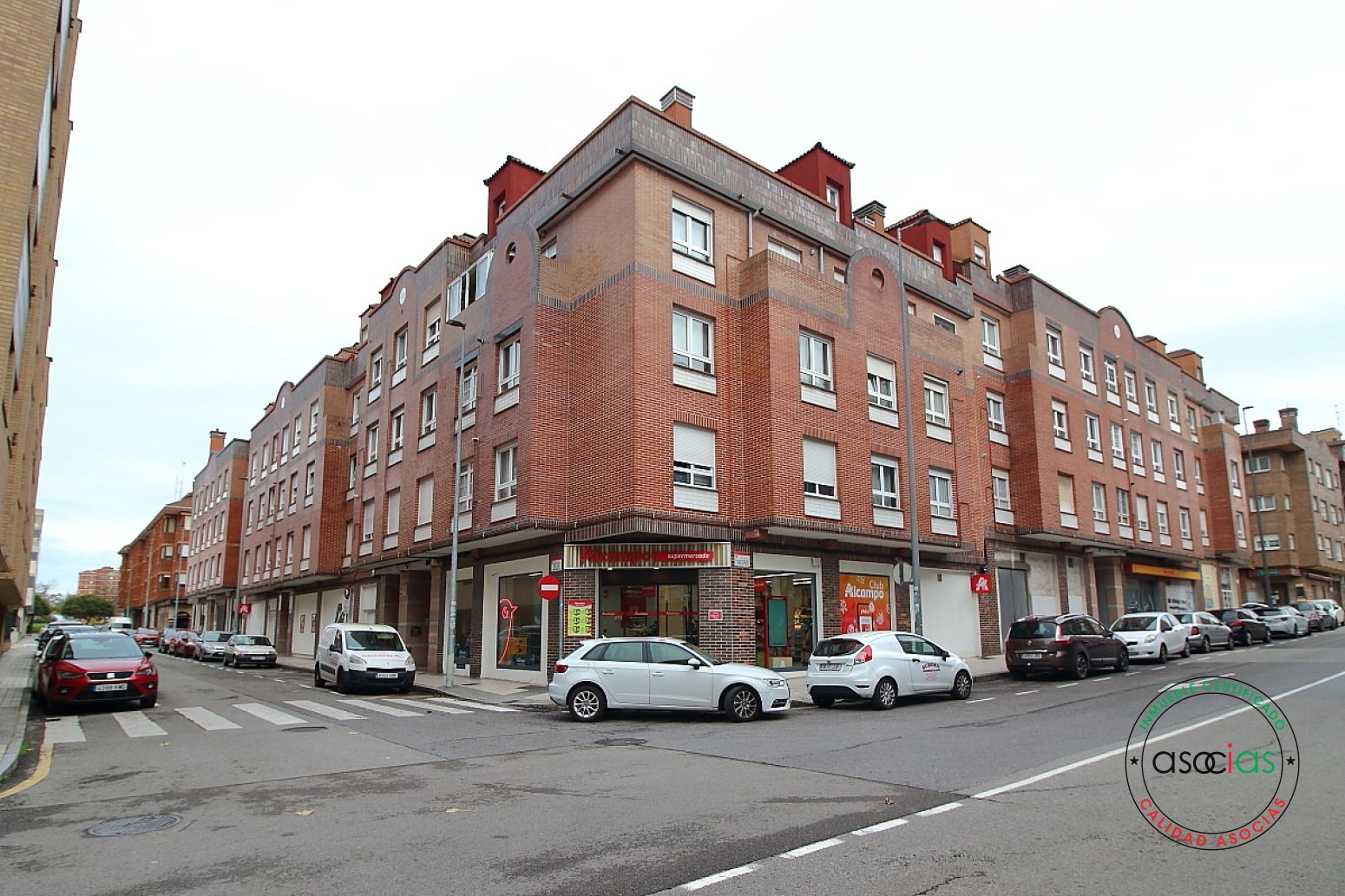 Exterior view of Flat for sale in Gijón   with Heating, Parquet flooring and Balcony