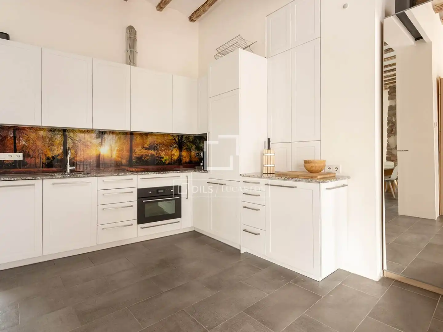 Cocina de Piso en venta en Barcelona con Aire acondicionado, Calefacción y Terraza