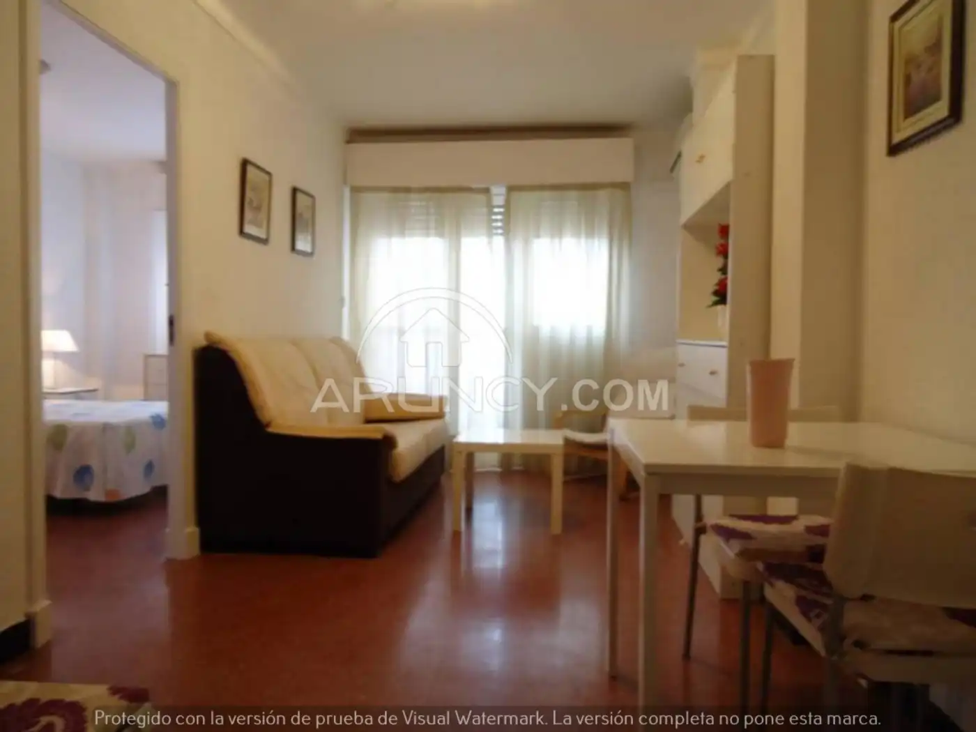 Sala de estar de Apartamento de alquiler en Sevilla con Terraza y Amueblado