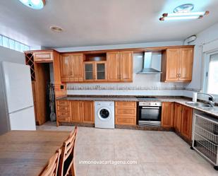 Kitchen of Flat to rent in Cartagena  with Terrace and Furnished