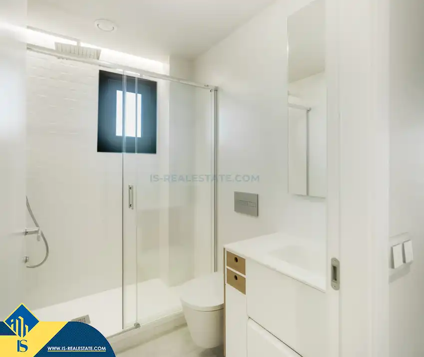 Baño de Apartamento en venta en Pilar de la Horadada con Terraza, Amueblado y Piscina comunitaria