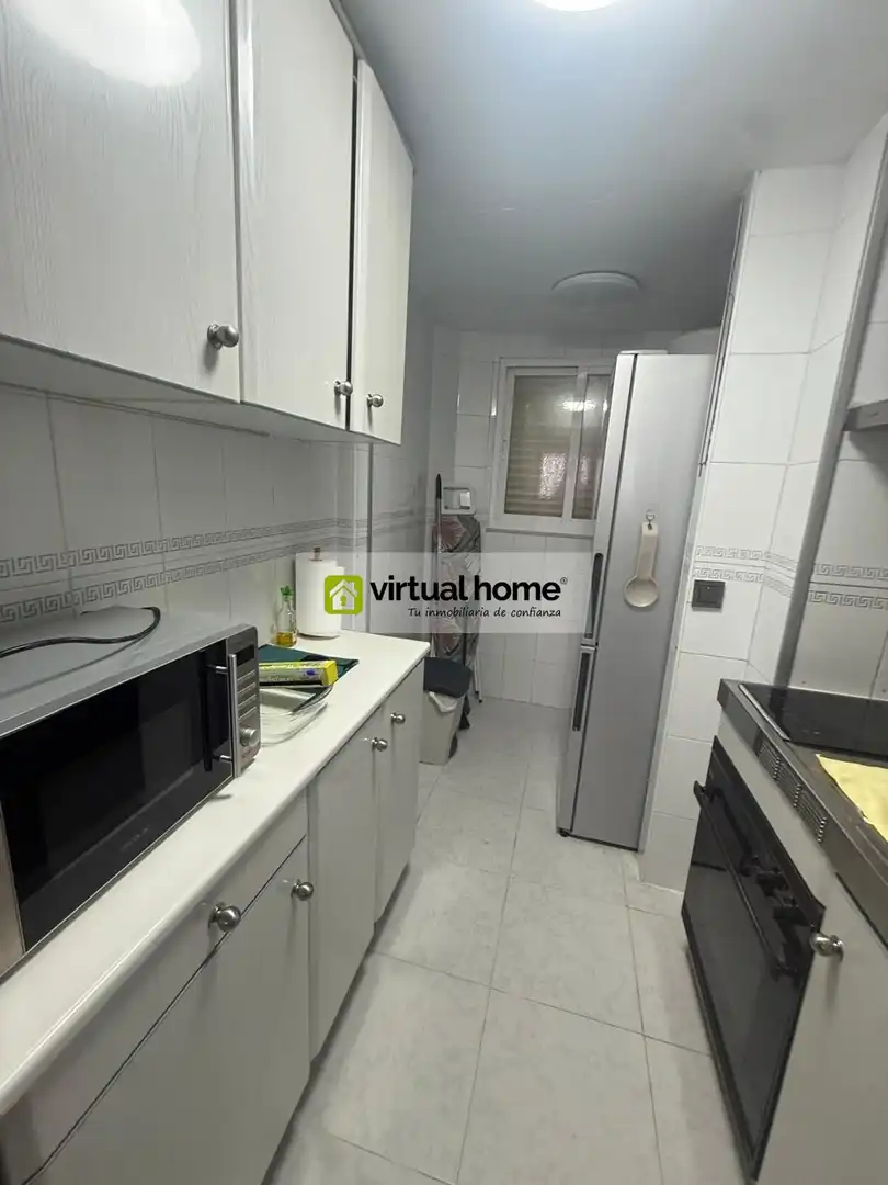Kitchen of Flat for rent in Benidorm  with Air Conditioner, Terrace and Furnished