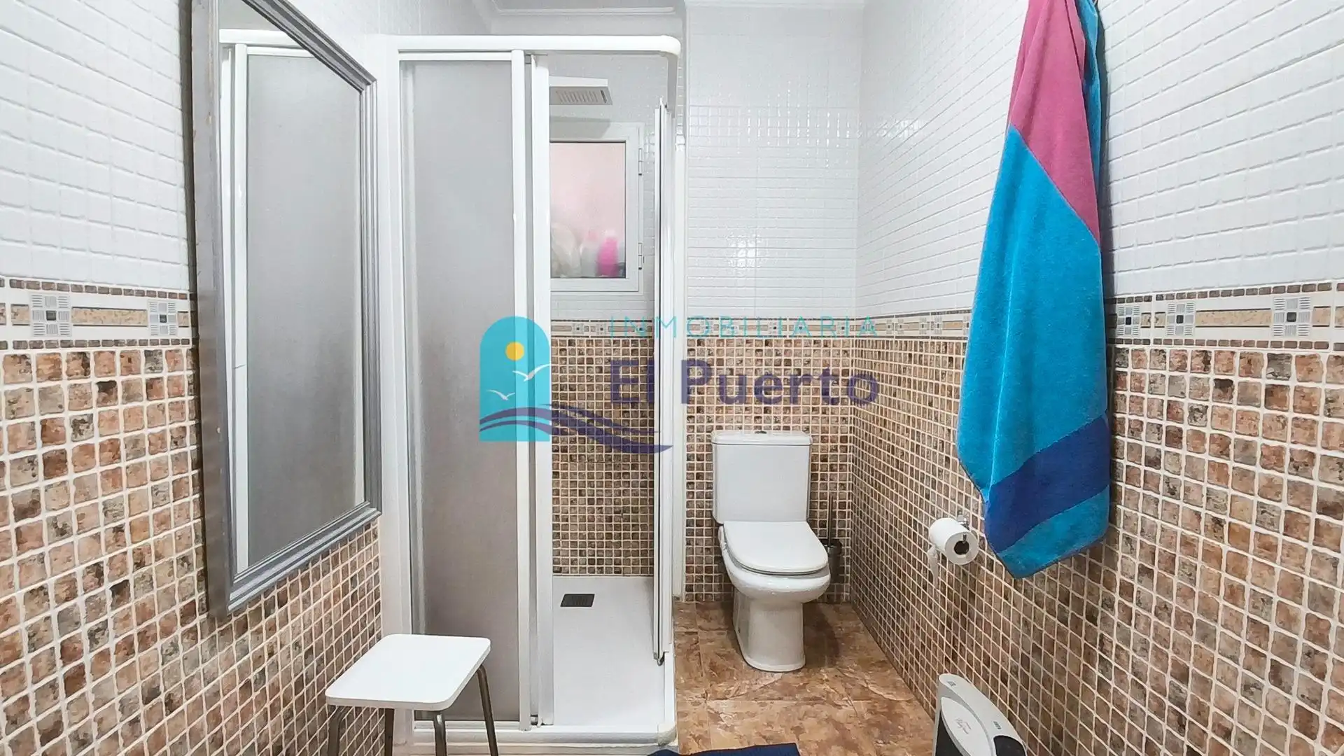 Baño de Apartamento en venta en Mazarrón con Aire acondicionado, Calefacción y Amueblado