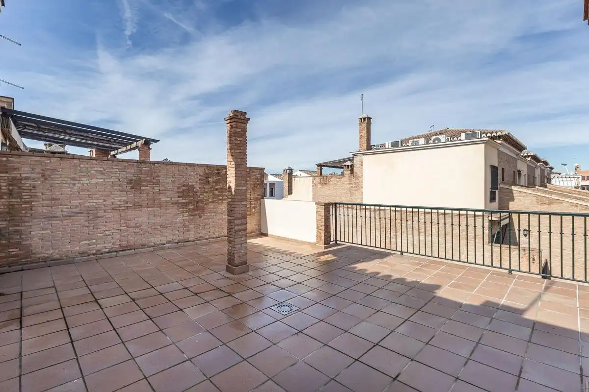 Terraza de Casa adosada en venta en Granada con Calefacción, Jardín privado y Terraza