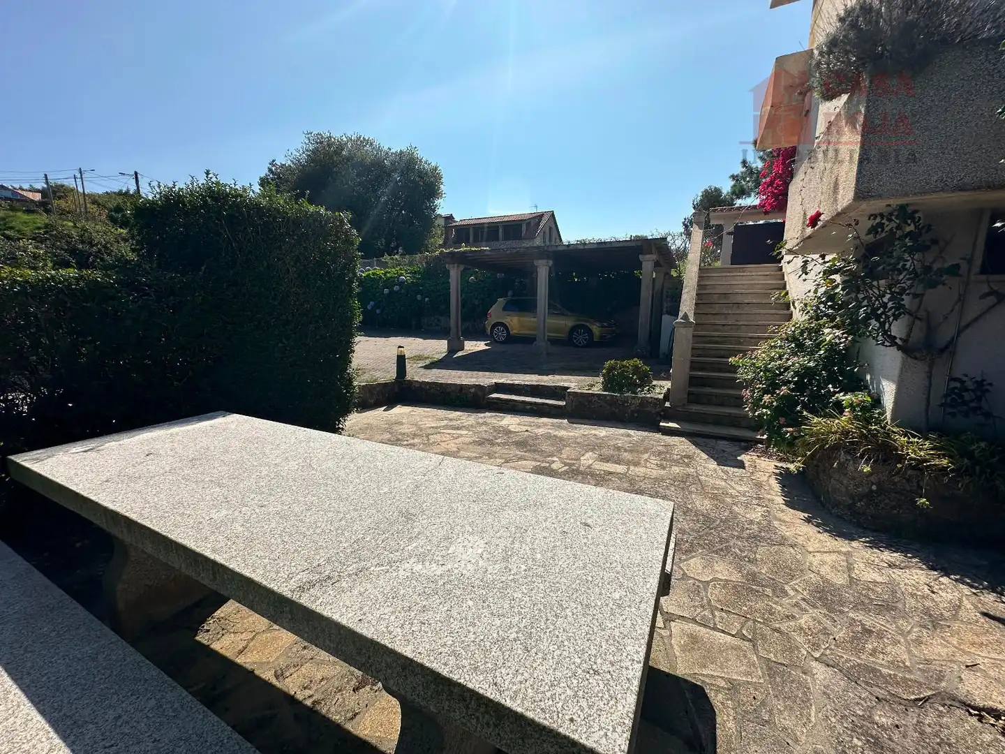 Garden of Houses for sale in Cangas   with Air Conditioner, Heating and Terrace