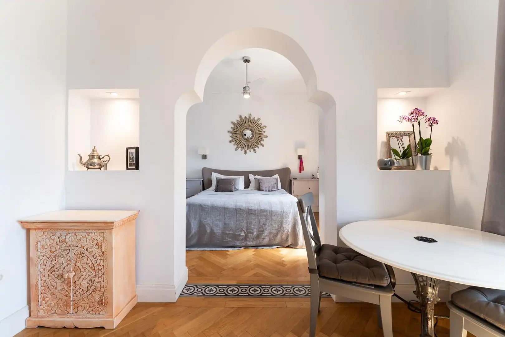 Bedroom of Flat for sale in Málaga  with Heating
