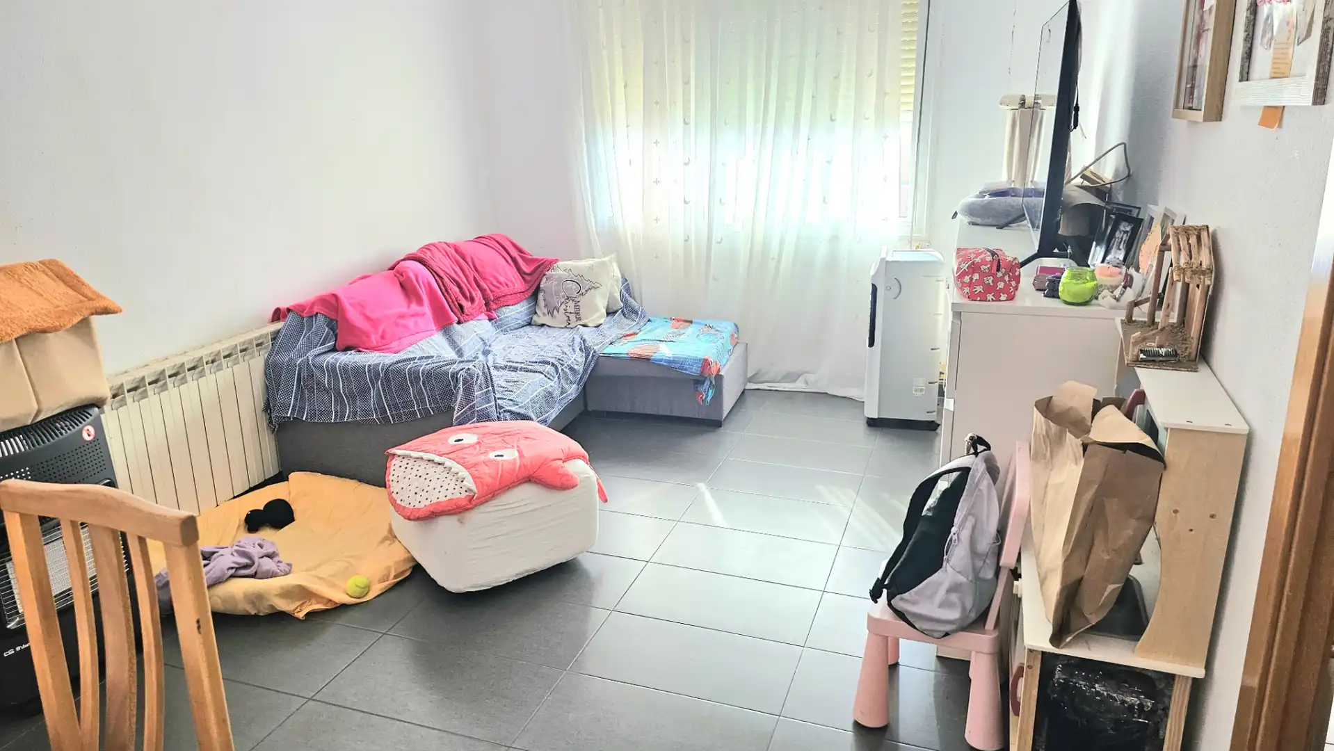 Sala d'estar de Pis en venda en Sabadell amb Calefacció