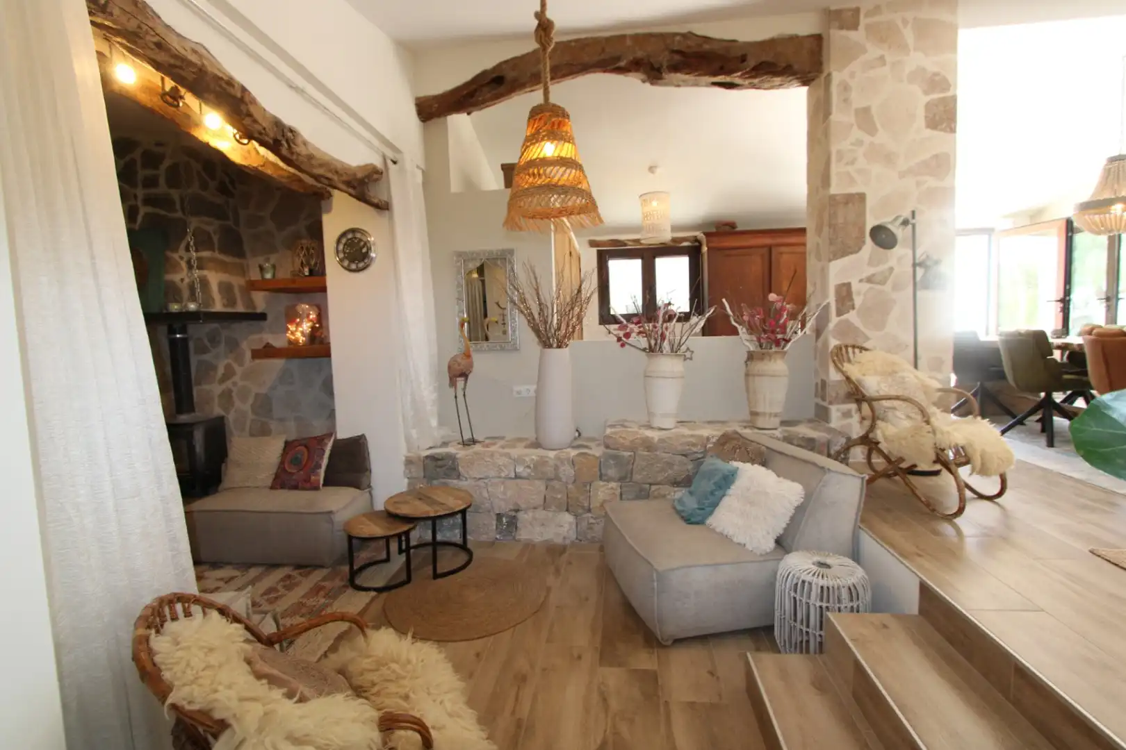 Sala de estar de Casa o chalet en venta en Alcalalí con Aire acondicionado, Calefacción y Jardín privado