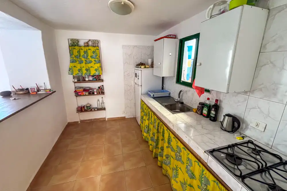 Cocina de Finca rústica en venta en Vallehermoso con Terraza