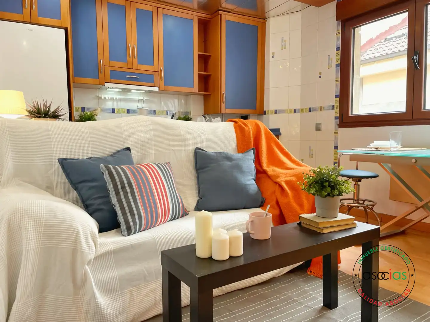 Sala de estar de Piso en venta en Gijón  con Calefacción y Trastero